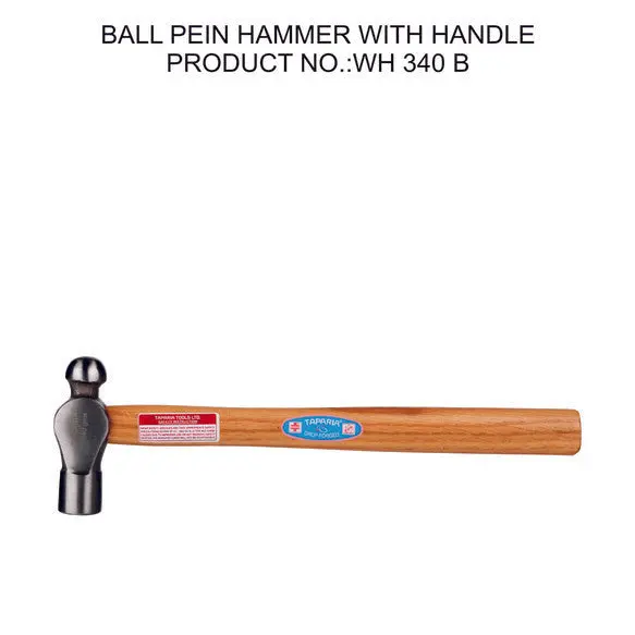 Taparia Wh340 Ball Pein Hammer With Handle 340G 1