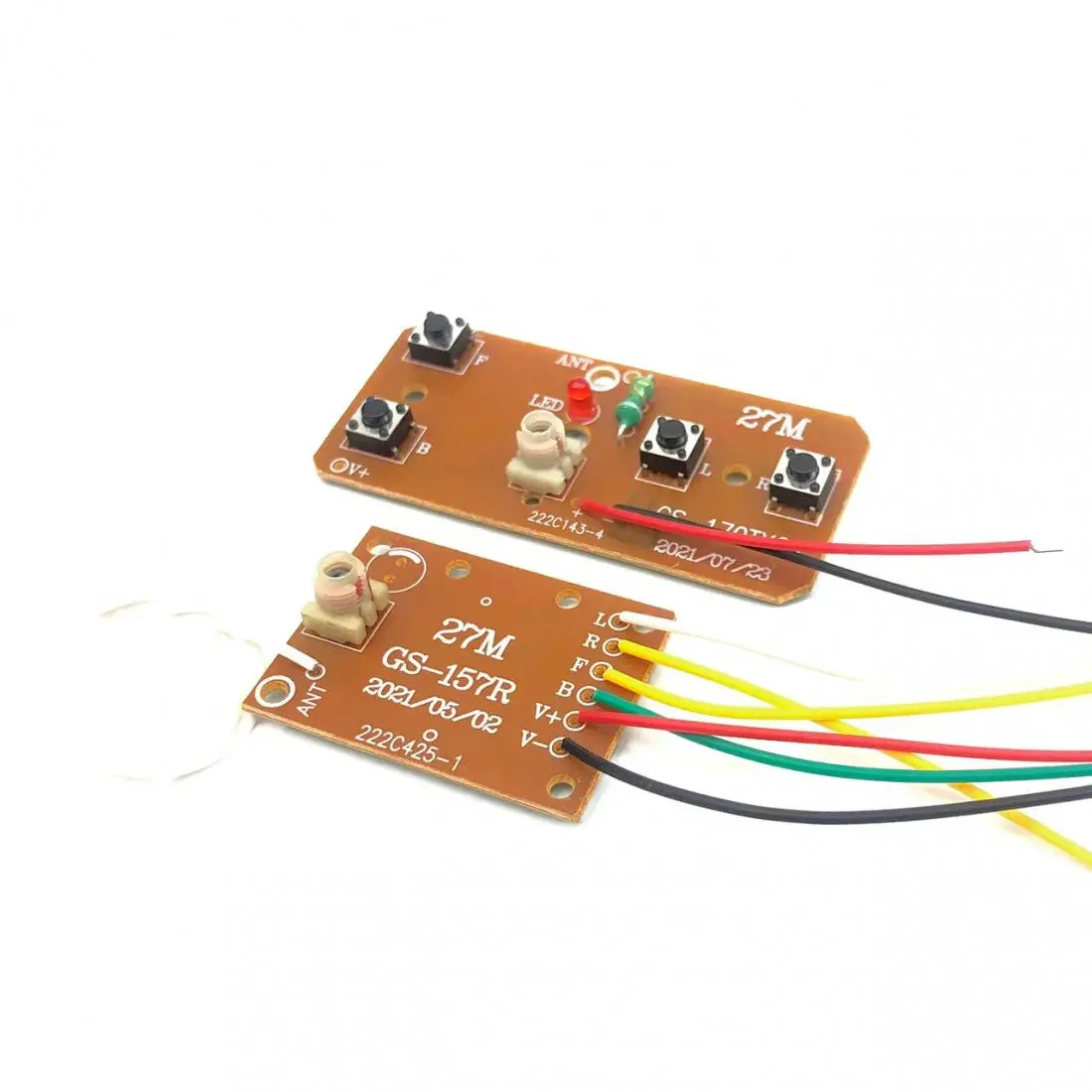 27 Mhz Rf Module - Transmitter & Receiver Circuit Board 1