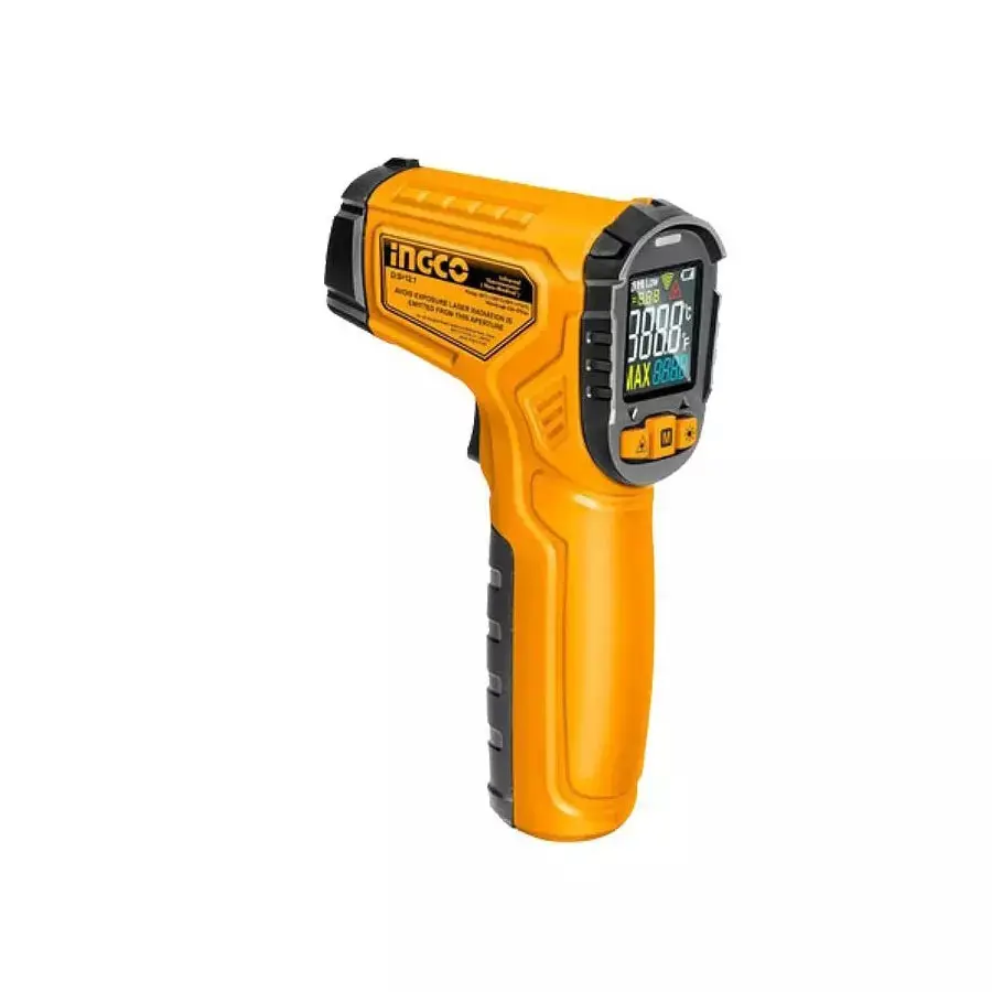 Ingco Hit0155028 Infrared Thermometer With -50°C To 450°C (-58°F To 842°F) Temperature Range For Body & Surface 1