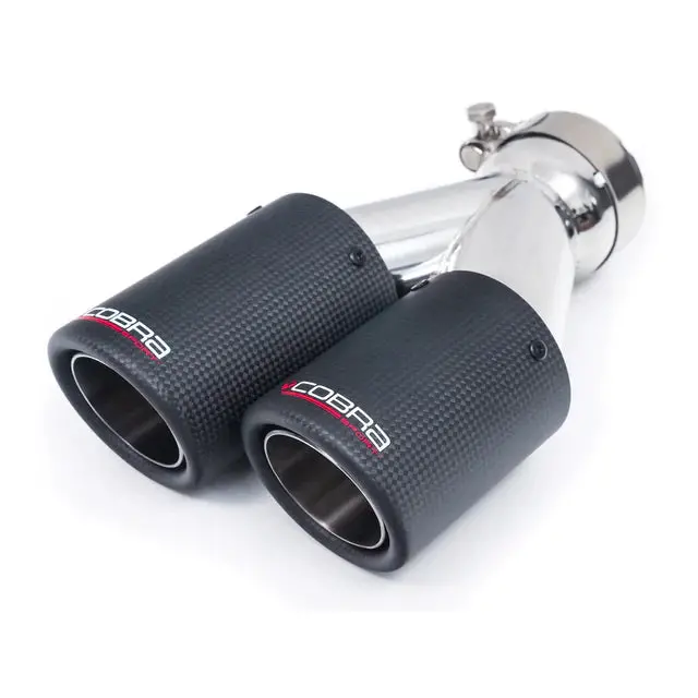 Carbon Fibre Tip Upgrade - (Single Exit) Ford Focus St-Line 1.0L 125Ps (Mk4) 1