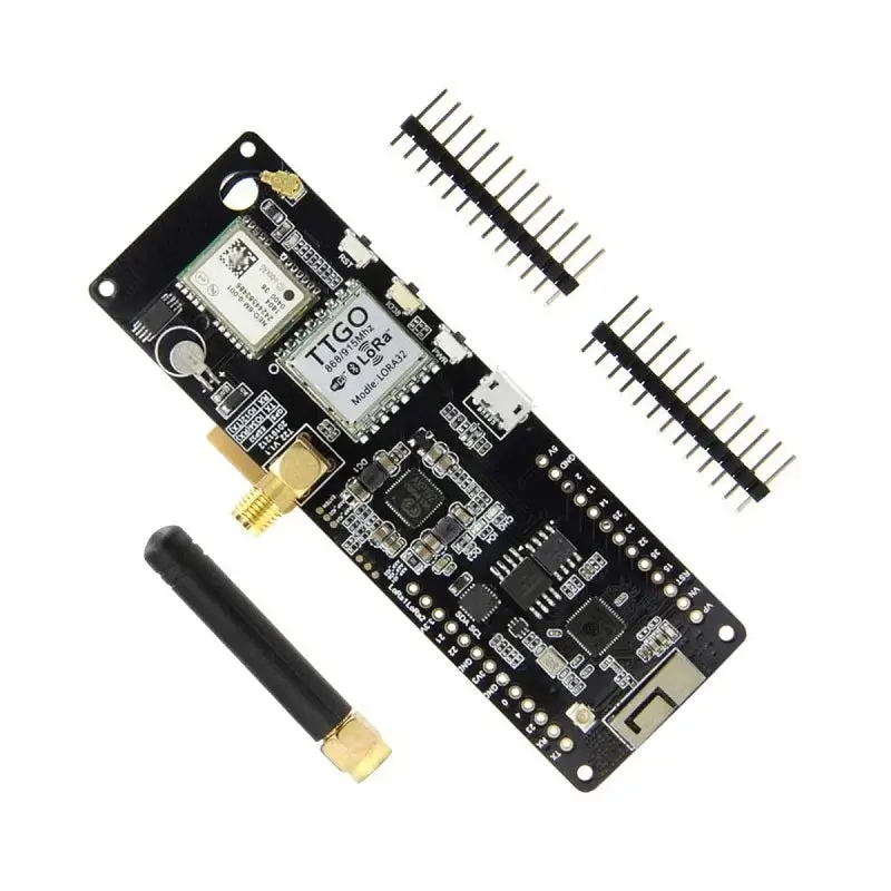 Ttgo T-Beam V1.1 Esp32 Lora 868Mhz Wifi Wireless Bluetooth Module With Ipex &18650 Battery Holder-Unsoldered 1
