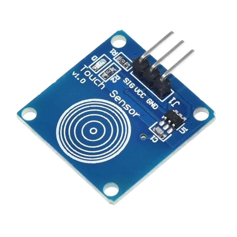Ttp223 - 1 Channel Capacitive Touch Sensor Module 2