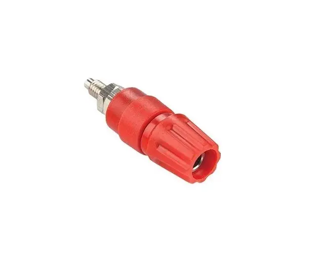 2Mm Terminal Panel Mounting Banana Plug Bti-5 (Red) 1