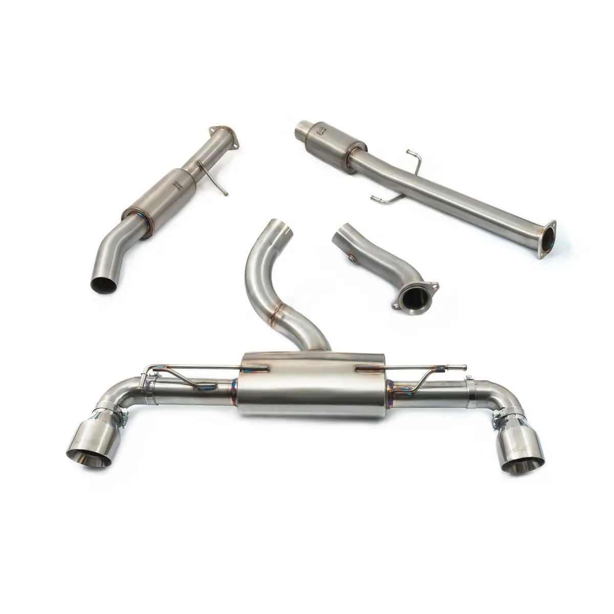 Cobra Toyota Gr Yaris 1.6 Cat Back Performance Exhaust 1
