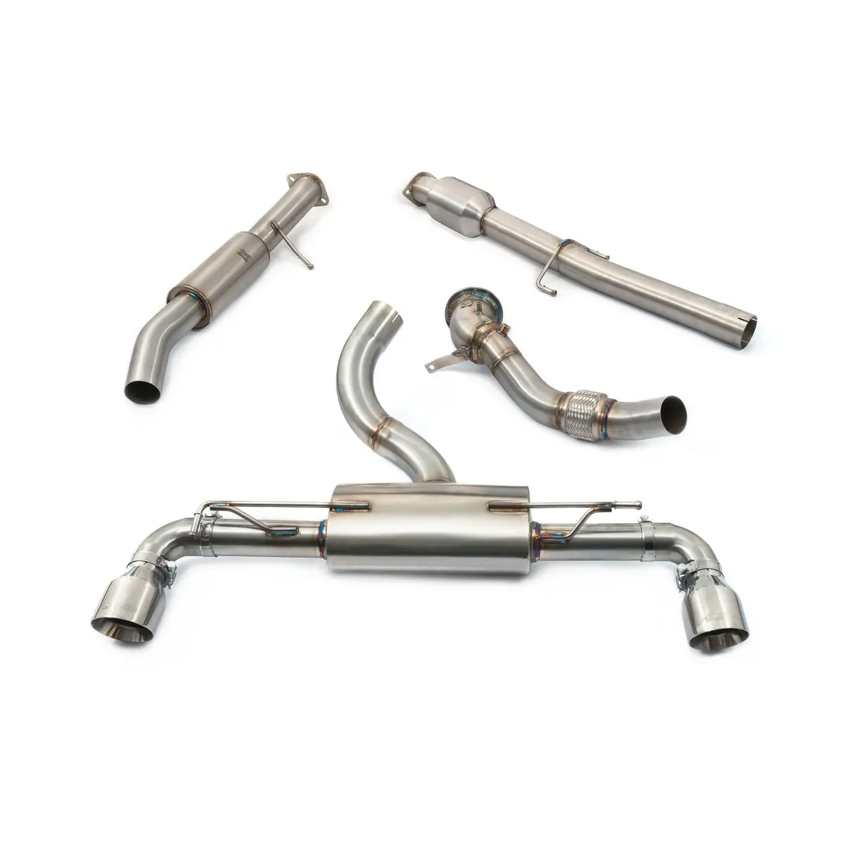 Cobra Toyota Gr Yaris 1.6 Sports Cat Turbo Back Performance Exhaust 1