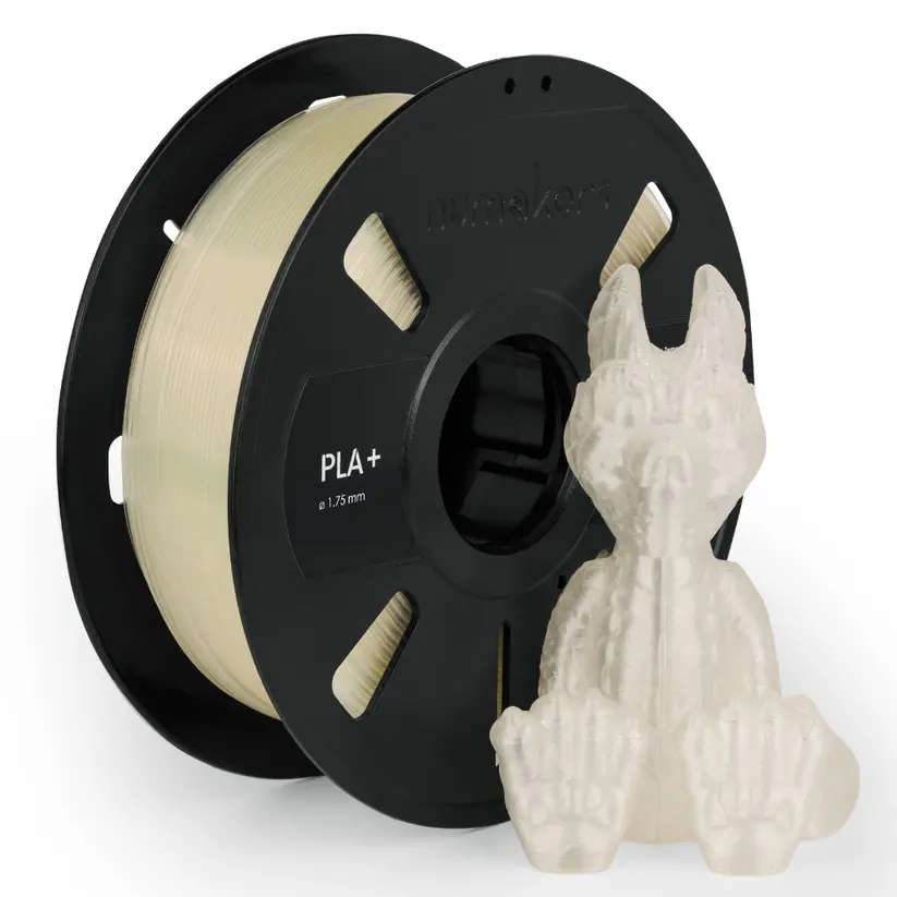 Numakers Pla+ Filament – Transparent – 1.75 Mm / 1 Kg 1