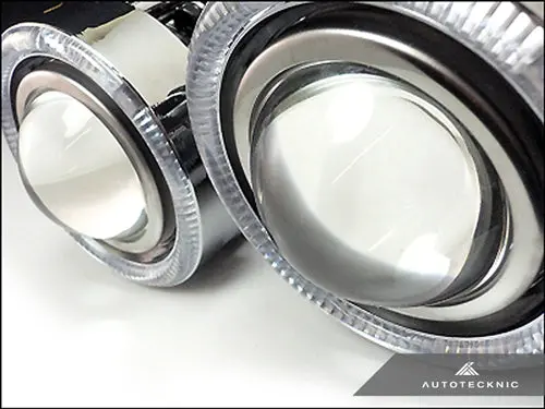 Autotecknic Universal Projector Fog Lights - Clear Projector P1a 1