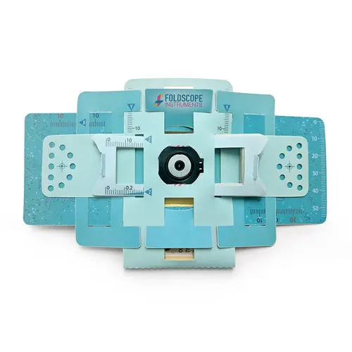 Foldscope Basic Kit Foldable Diy Paper Microscope 1