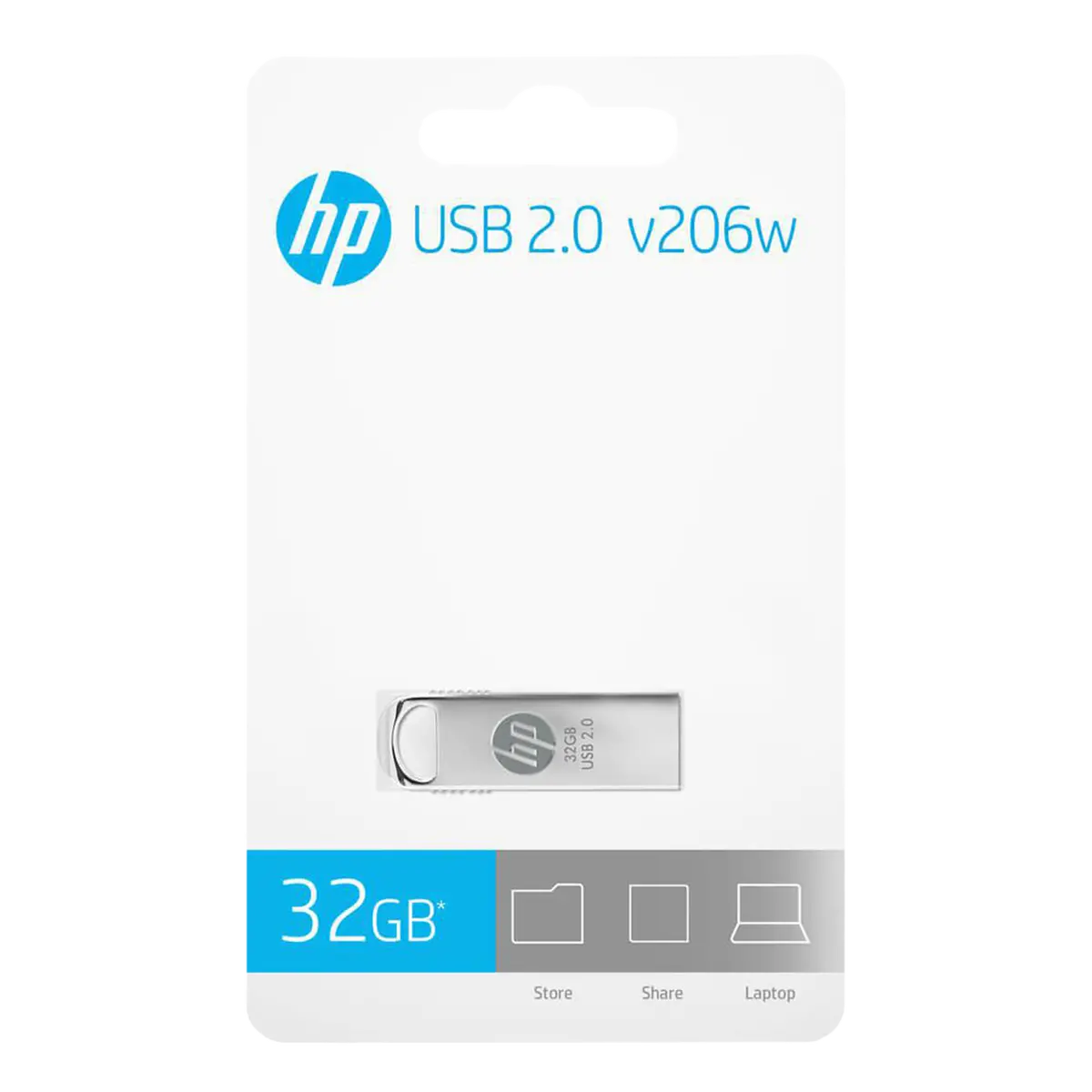 Hp Usb 2.0 Flash Drive 32Gb V206w 1