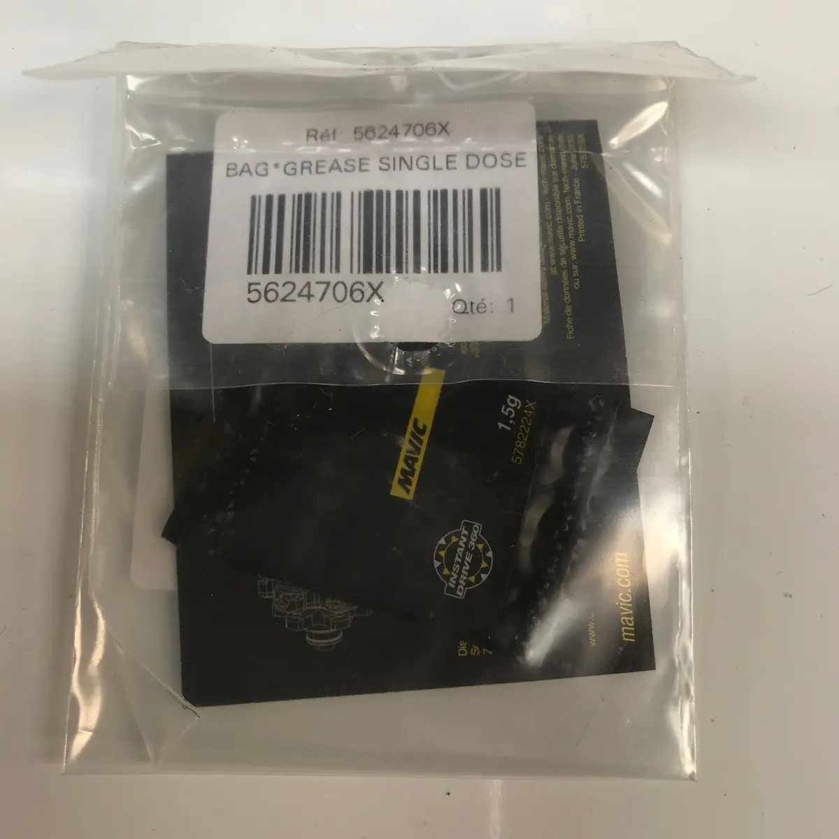 Mavic Id360 Freehub Body Seal + Grease- V2251601 2