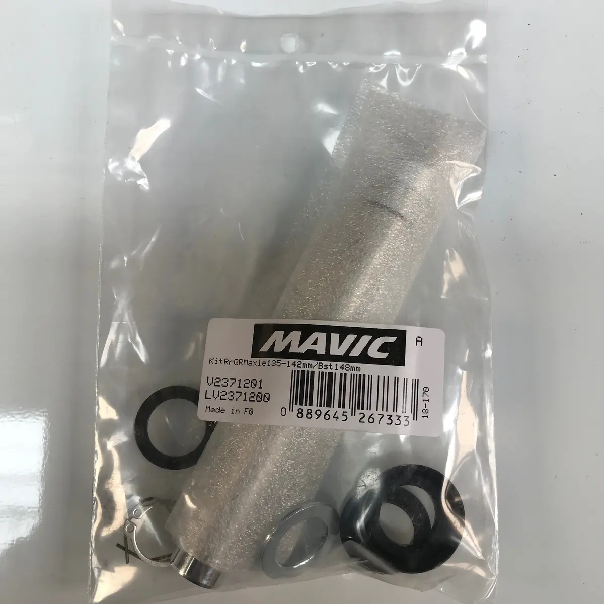 Mavic Mtb Qrm Rear Axle Kit  135-142/Boost 148 V2371201 1