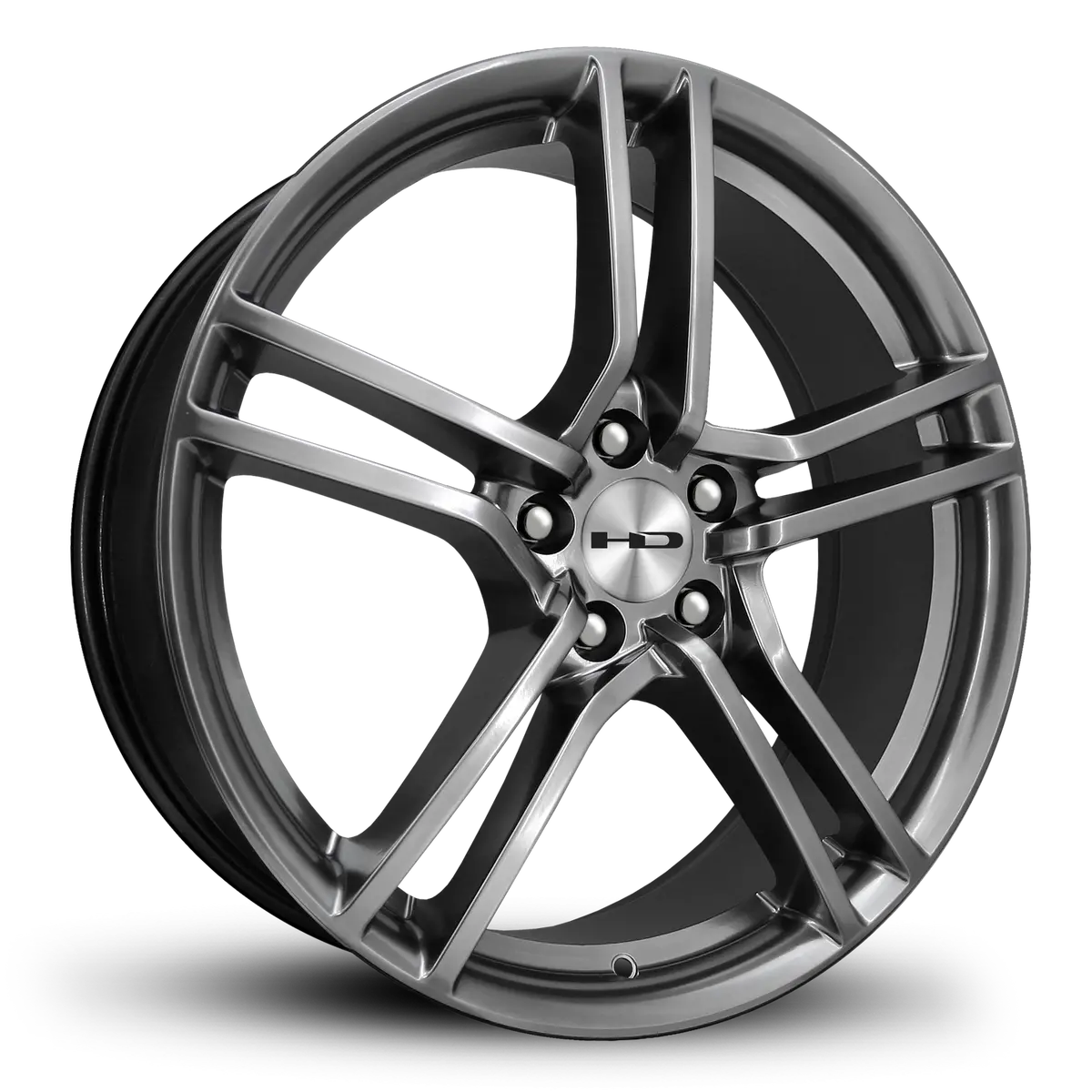 Hd Wheels Vento 18X7.5 +38 5X114.3Mm 73.1Mm Hyper Black 1