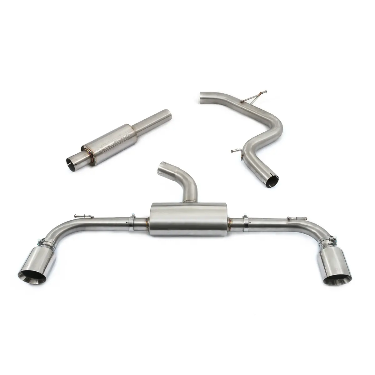 Cobra Sport Vw Golf Gti (Mk8) 2.0 Tsi (20>) Gpf Back Performance Exhaust 1