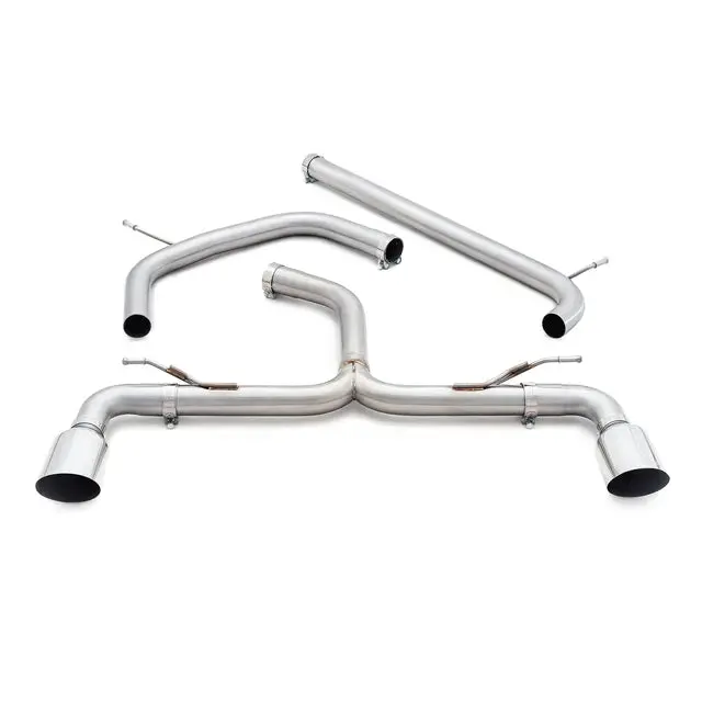 Vw Golf R-Line (Mk8) 1.5 Tsi (20>) 'Gti Style' Dual Exit Venom Gpf Back Performance Exhaust 1