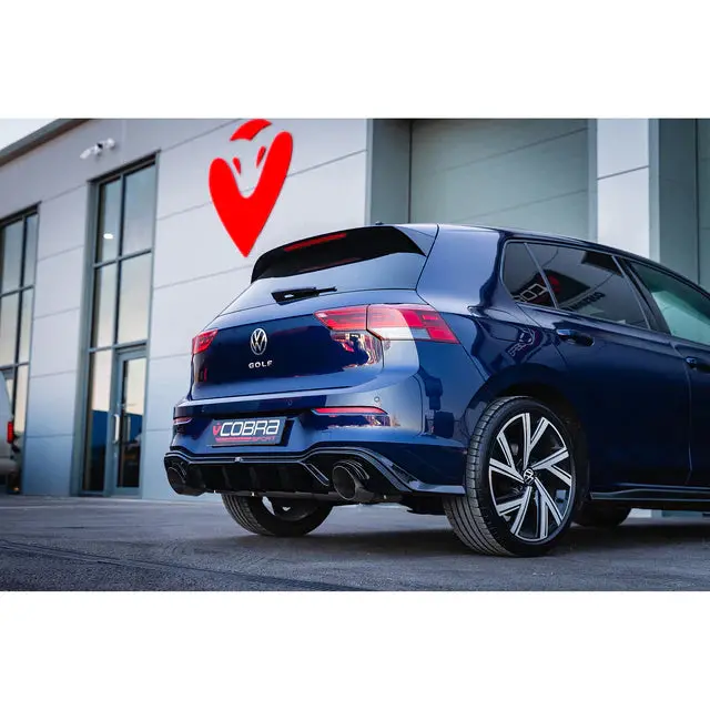 Cobra Sport Vw Golf R-Line (Mk8) 1.5 Tsi (20>) 'Gti Style' Dual Exit Venom Gpf Back Performance Exhaust 4
