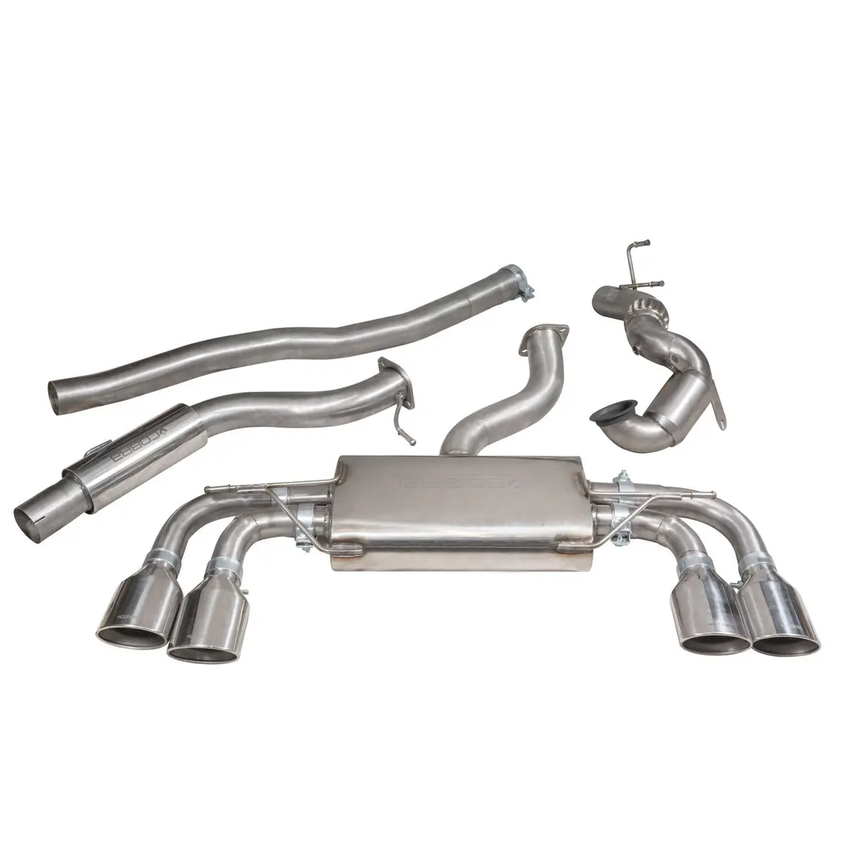Cobra Sport Vw Golf R (Mk7) 2.0 Tsi (5G) (12-18) Turbo Back Performance Exhaust 17