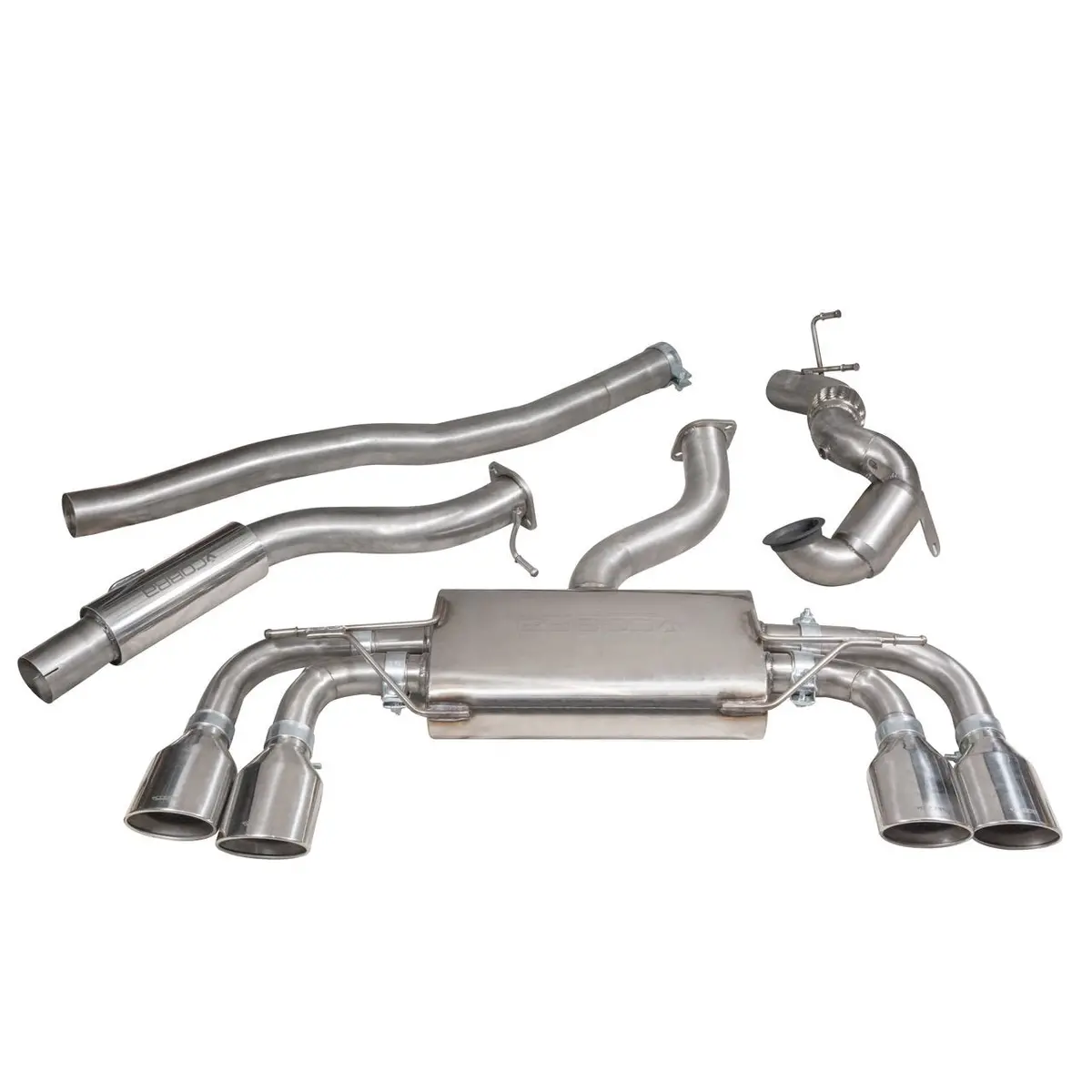 Cobra Sport Vw Golf R (Mk7.5) 2.0 Tsi (5G) (18-20) Turbo Back Performance Exhaust 17