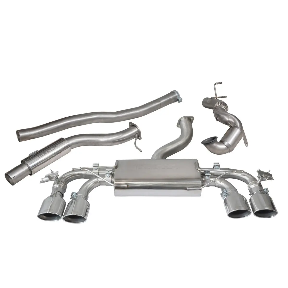Cobra Sport Vw Golf R (Mk7.5) 2.0 Tsi (5G) (18-20) Turbo Back Performance Exhaust 1