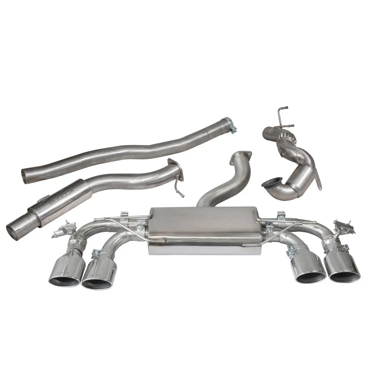 Cobra Sport Vw Golf R (Mk7.5) 2.0 Tsi (5G) (18-20) Turbo Back Performance Exhaust 16
