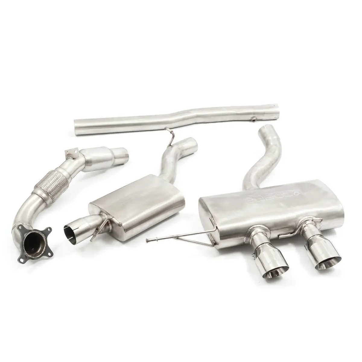 Cobra Sport Vw Golf R (Mk6) 2.0 Tsi (5K) (09-12) Turbo Back Performance Exhaust 1