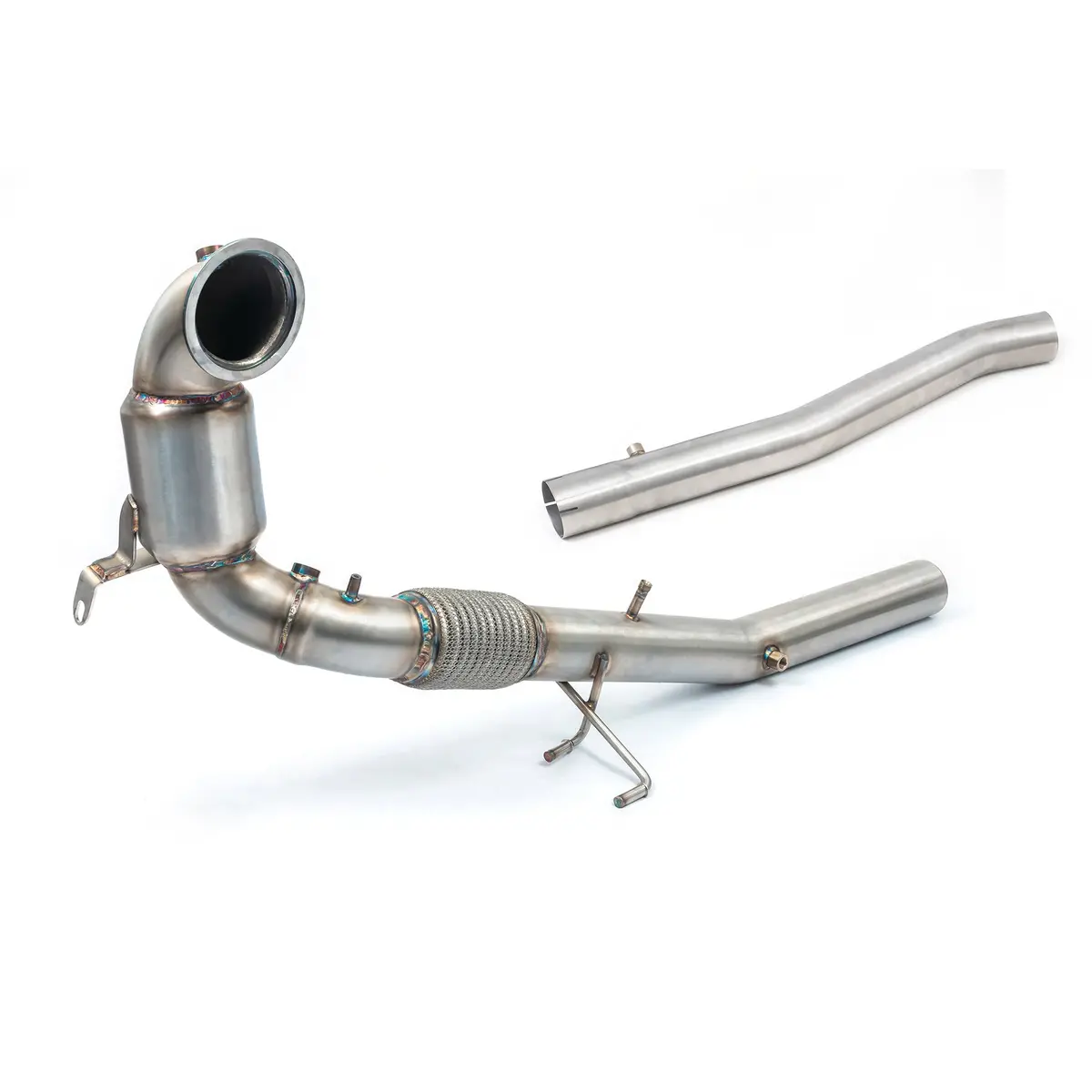 Cobra Sport Vw Golf R (Mk8) 2.0 Tsi (21>) Front Downpipe Sports Cat / De-Cat Performance Exhaust 1