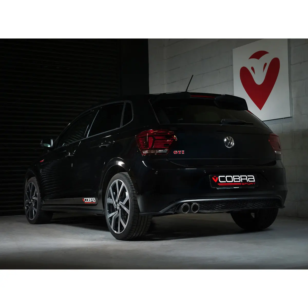 Cobra Vw Polo Gti (Aw) Mk6 2.0 Tsi (17>) Rear Box Delete Race Gpf Back Performance Exhaust 6