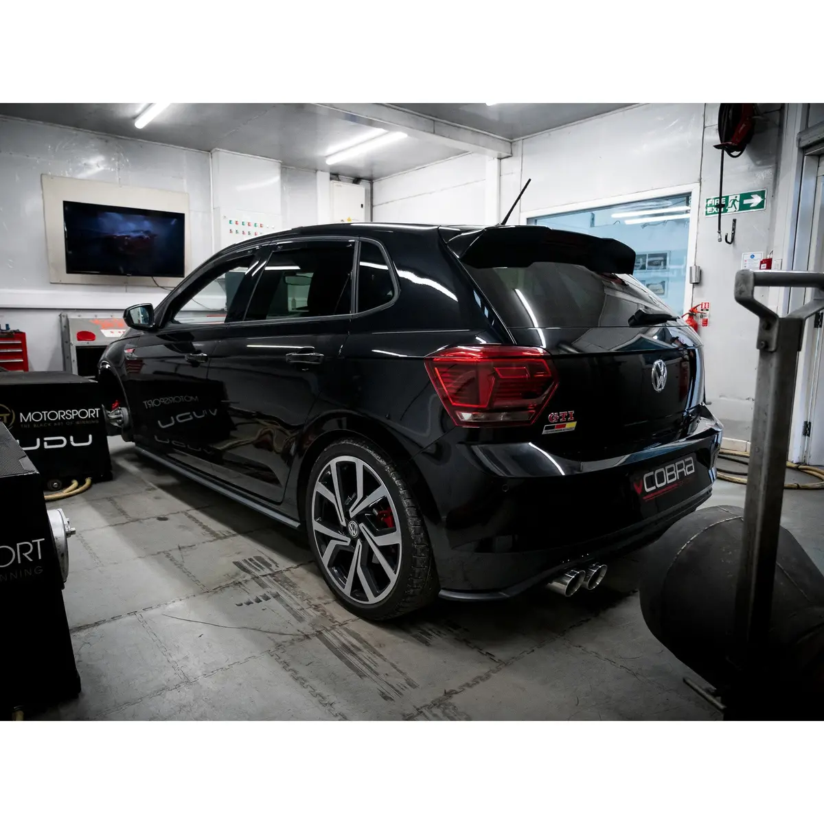 Cobra Vw Polo Gti (Aw) Mk6 2.0 Tsi (19>) Sports Cat / De-Cat Front Downpipe (Incl Ppf Delete) Performance Exhaust 3