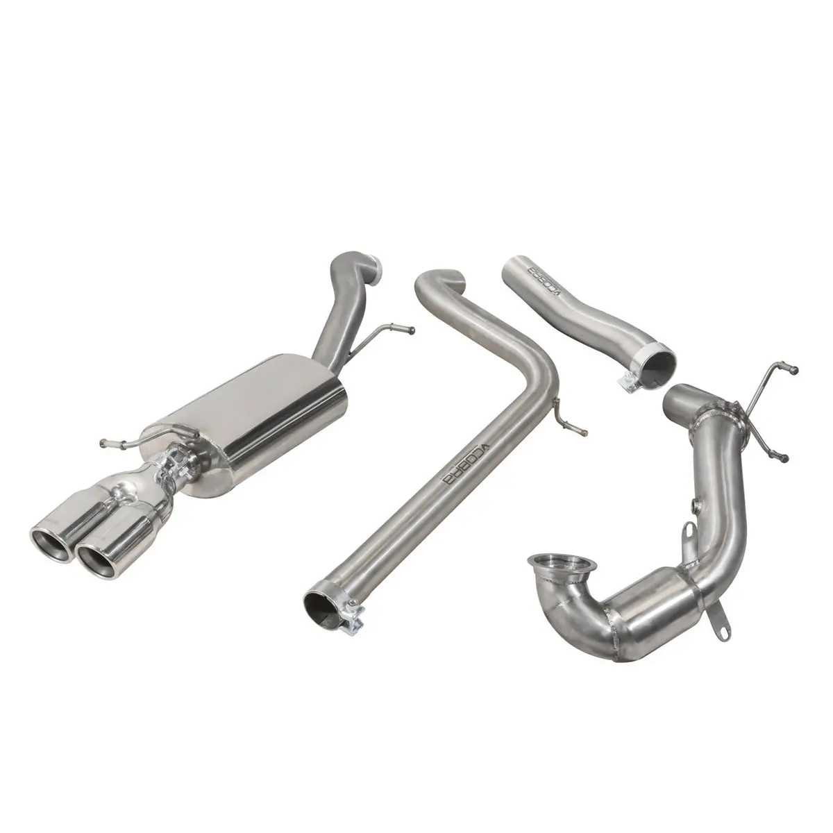 Cobra Sport Vw Polo Gti (6C) 1.8 Tsi (15-17) Turbo Back Performance Exhaust 4