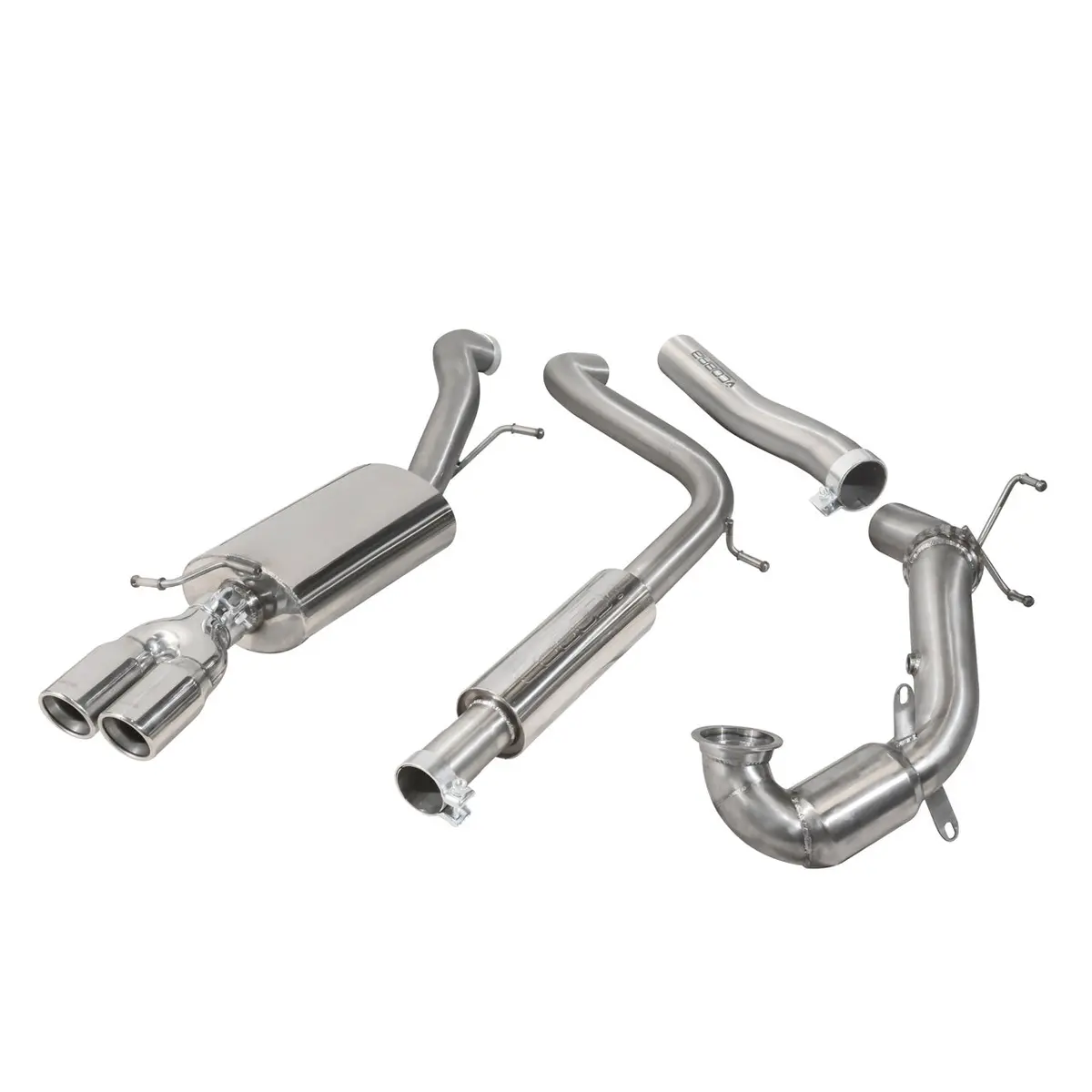Cobra Sport Vw Polo Gti (6C) 1.8 Tsi (15-17) Turbo Back Performance Exhaust 1