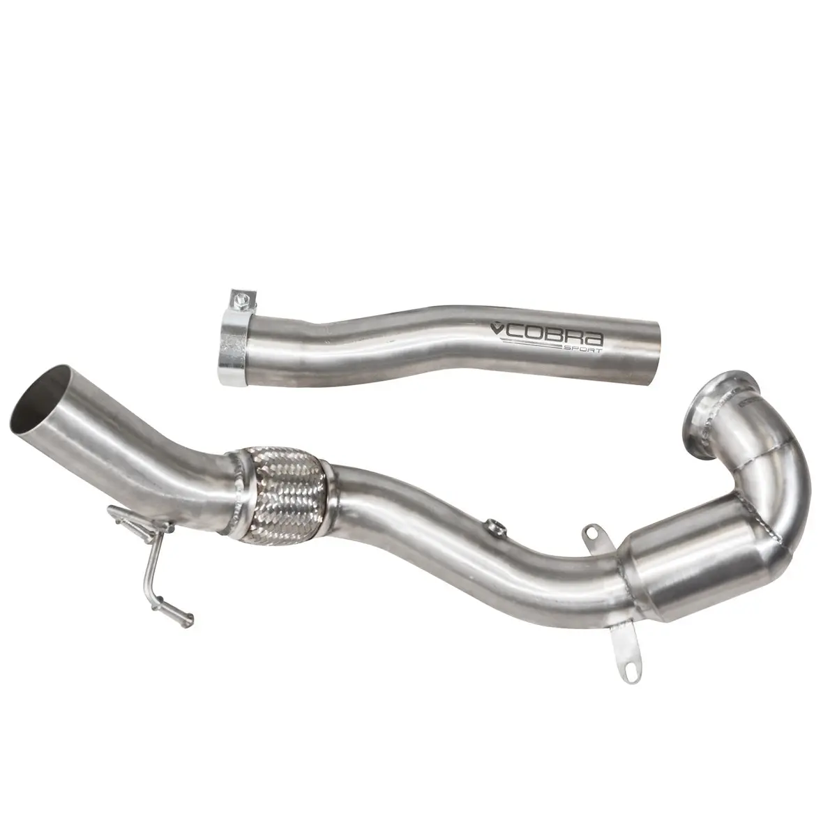 Cobra Sport Vw Polo Gti (6C) 1.8 Tsi (15-17) Sports Cat / De-Cat Front Downpipe Performance Exhaust 1