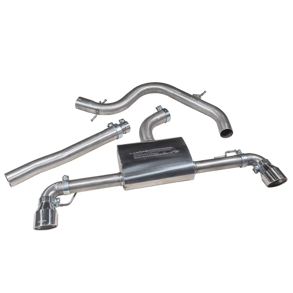 Cobra Sport Vw Golf Gt (Mk6) 2.0 Tdi 140Ps (5K) (09-13) Gti Style Cat Back Performance Exhaust 1