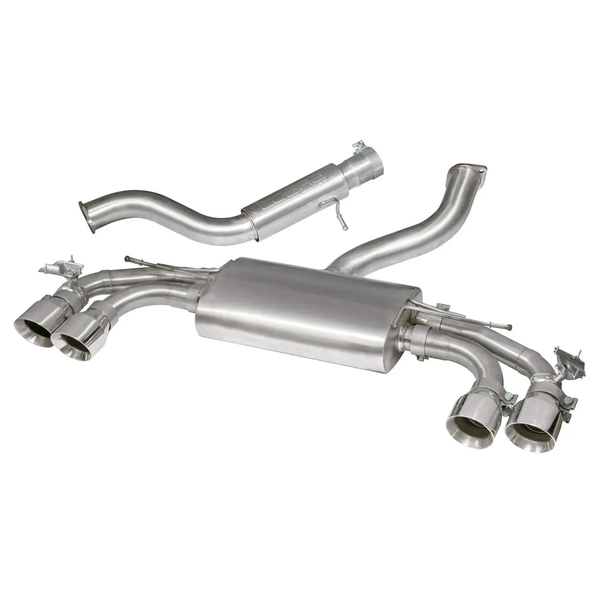 Cobra Sport Audi Tts (Mk3) 2.0 Tfsi Cat Back Performance Exhaust 1