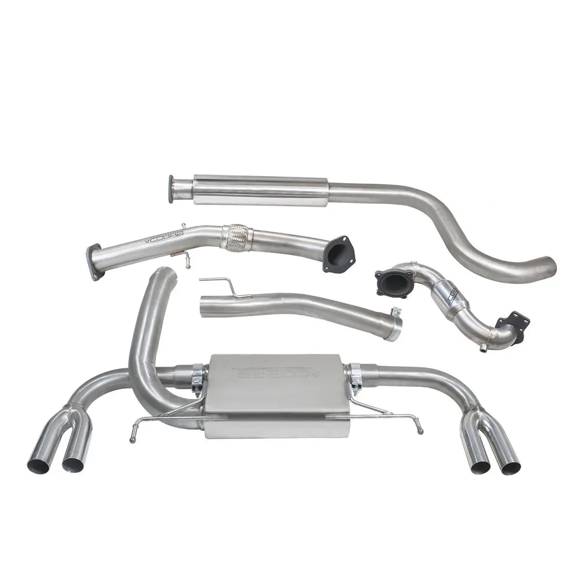 Cobra Sport Vauxhall Astra J Vxr (12-19) Turbo Back Performance Exhaust 1