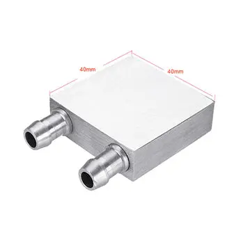 40X40 Aluminum Water Cooling Block / Plate For Peltier 2