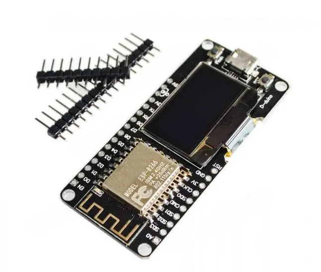 Wemos Nodemcu Esp8266 Wifi + 0.96 Inch Oled Board Wireless Iot Application 1