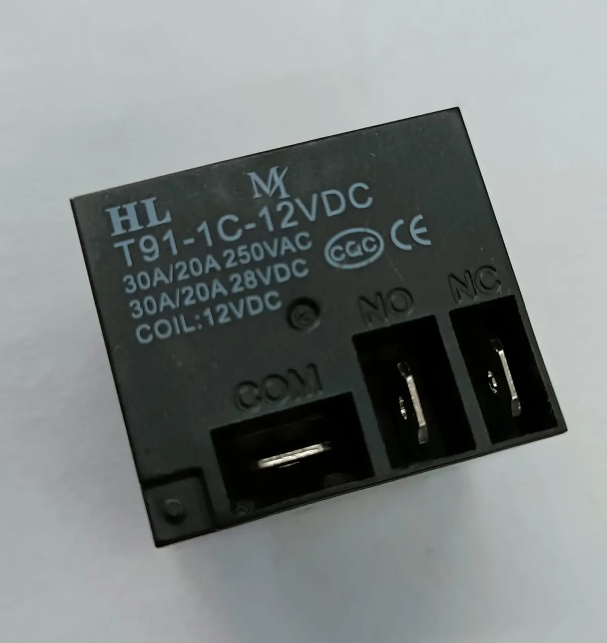 T91 1C 12V 30A Relay (Hl T91-1C-12Vdc) 1