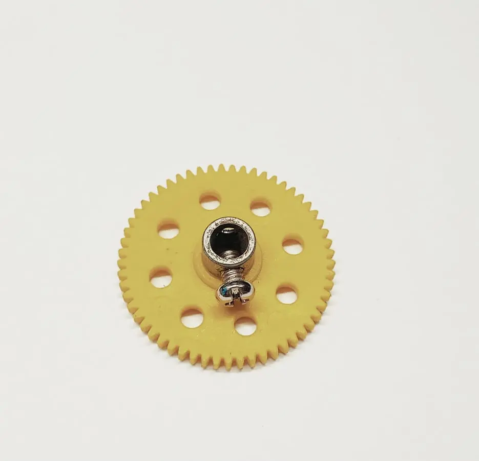 (Thin) 57 Teeth 38Mm Spur Gear 6Mm Shaft (Yellow) 1