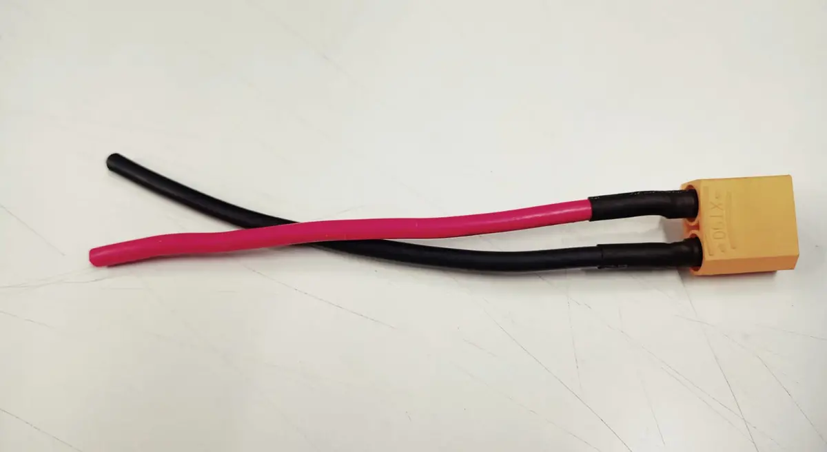 Xt90 Male Connector With 10Awg Silicon Wire (15Cm) 1