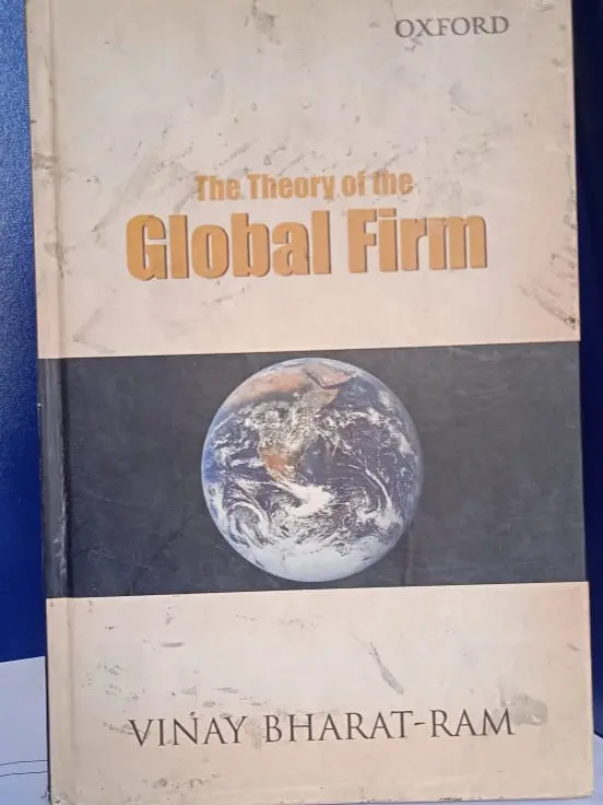 The Theory Of Global Firm By Vinay Bharat-Ram [Hardcover] Old Book 1