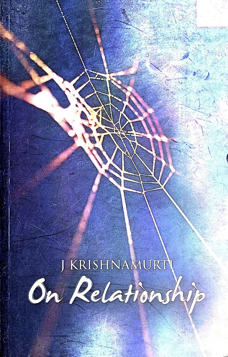 On Relationship By J. Krishnamurti (Paperback) 1