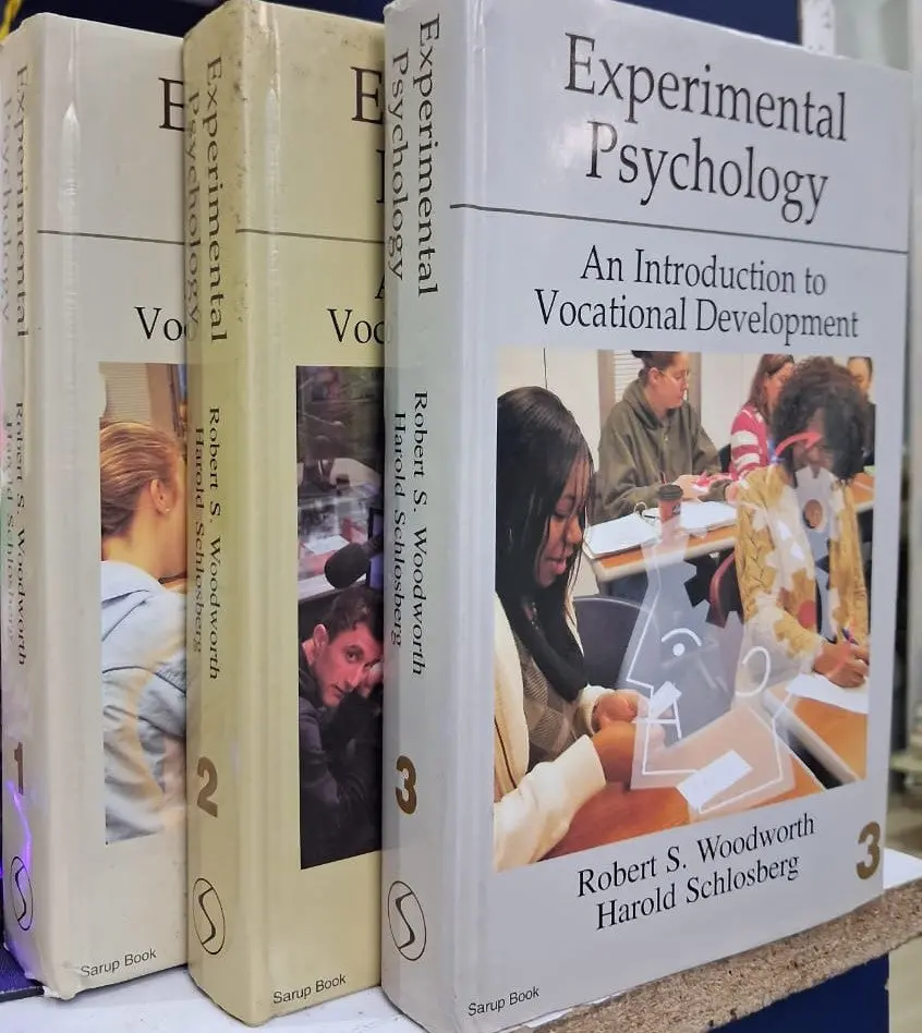 Experimental Psychology : An Introduction To Vocational Development By Robert S. Woodworth & Harold Schlosberg : 3 Volumes Set [Hardcover] 1