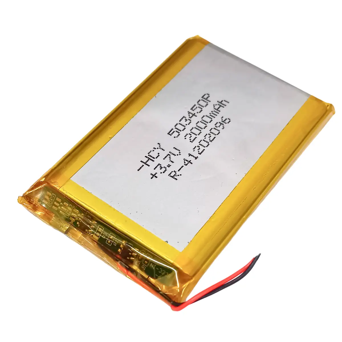 3.7V 2000Mah Lithium Polymer Rechargeable Battery 1