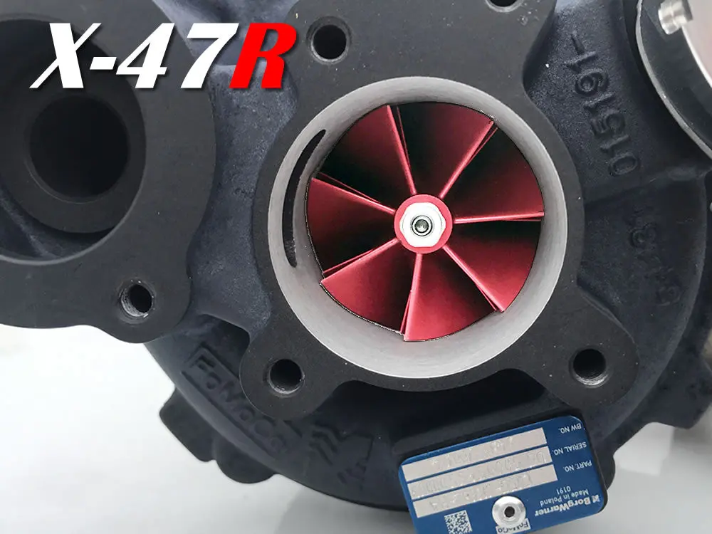 X-47R Hybrid Turbo For Fiesta St Mk7 St180 1.6 Ecoboost Turbo And Elbow 1