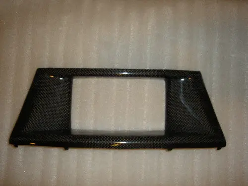 Carbon Fiber Navigation Overlay For The Bmw X6 1