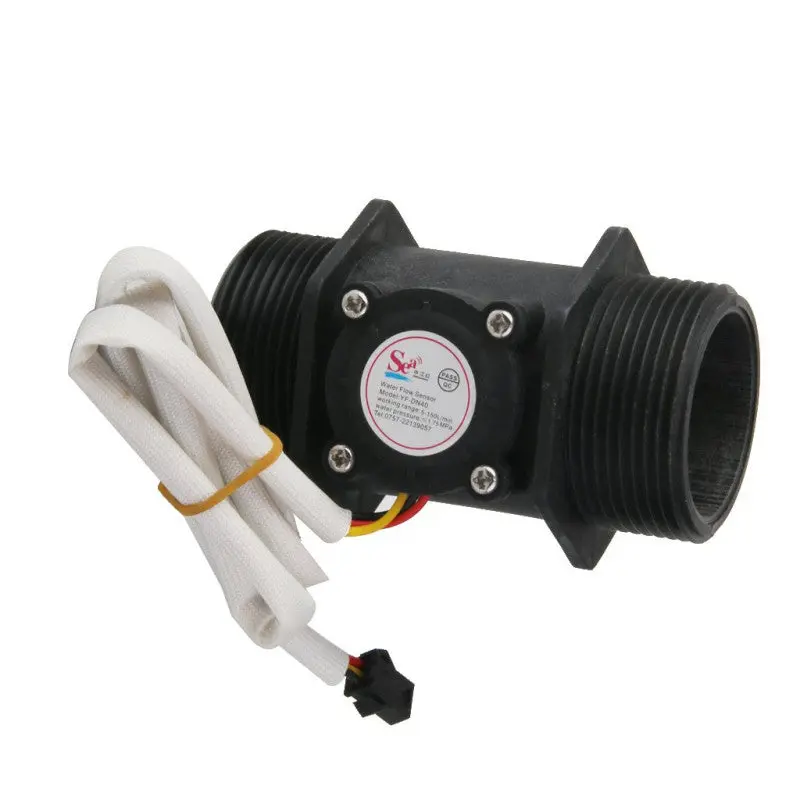 Yfdn40 Water Flow Sensor Flowmeter  5-150L/Min 1