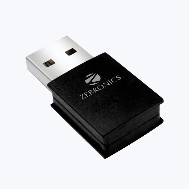 Zebronics Zeb-Usb300wf1 Wifi Usb Mini Adapter Supports 300 Mbps 1