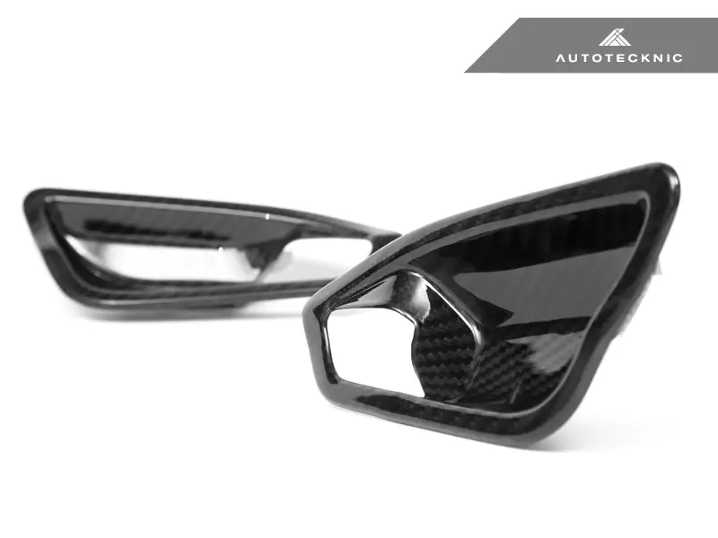 Autotecknic Dry Carbon Interior Door Handle Trim Set - F87 M2 | F22 2-Series | F20 1-Series 3