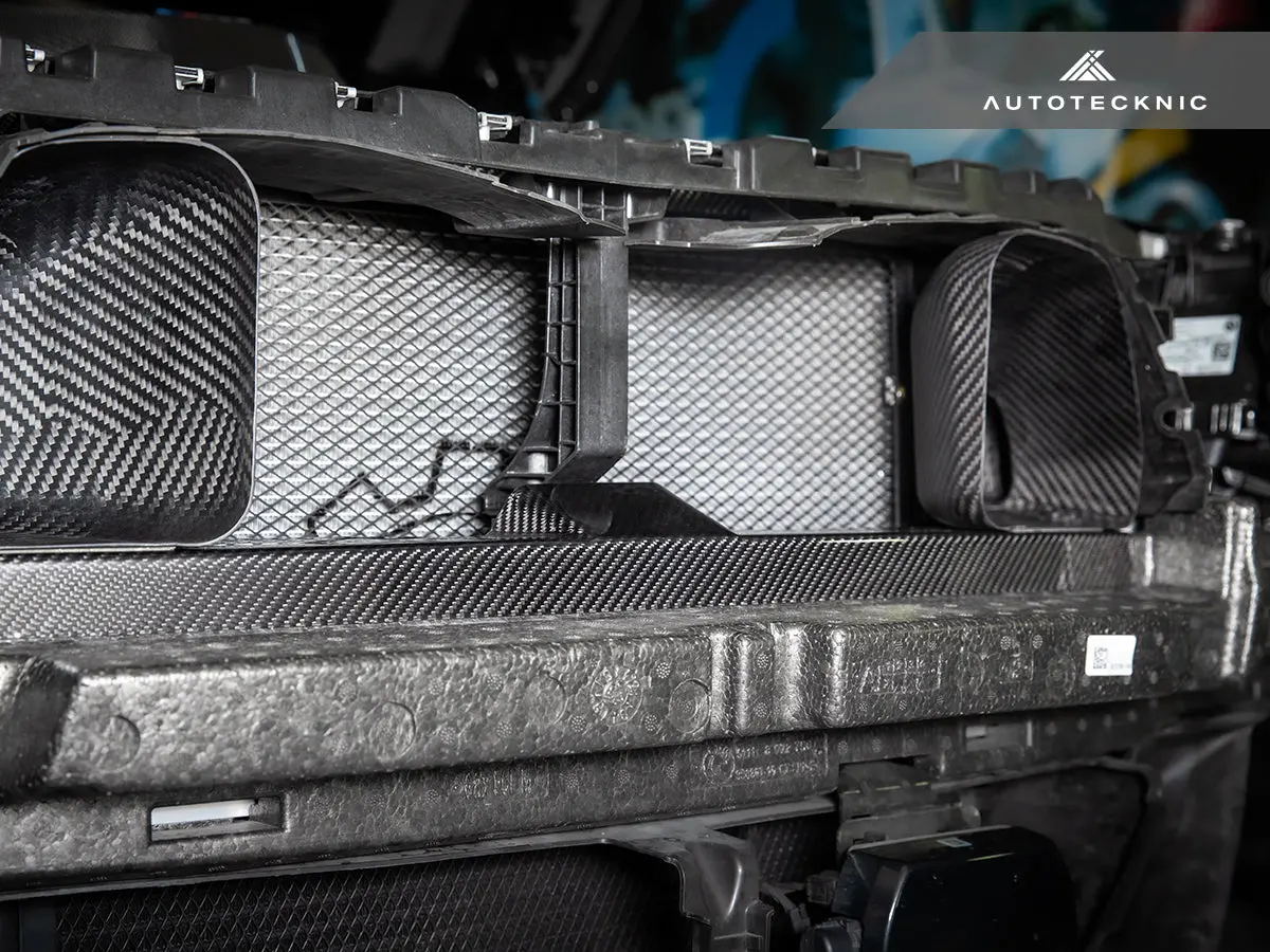 Autotecknic Dry Carbon Front Bumper Crash Foam Cover - G82/ G83 M4 4