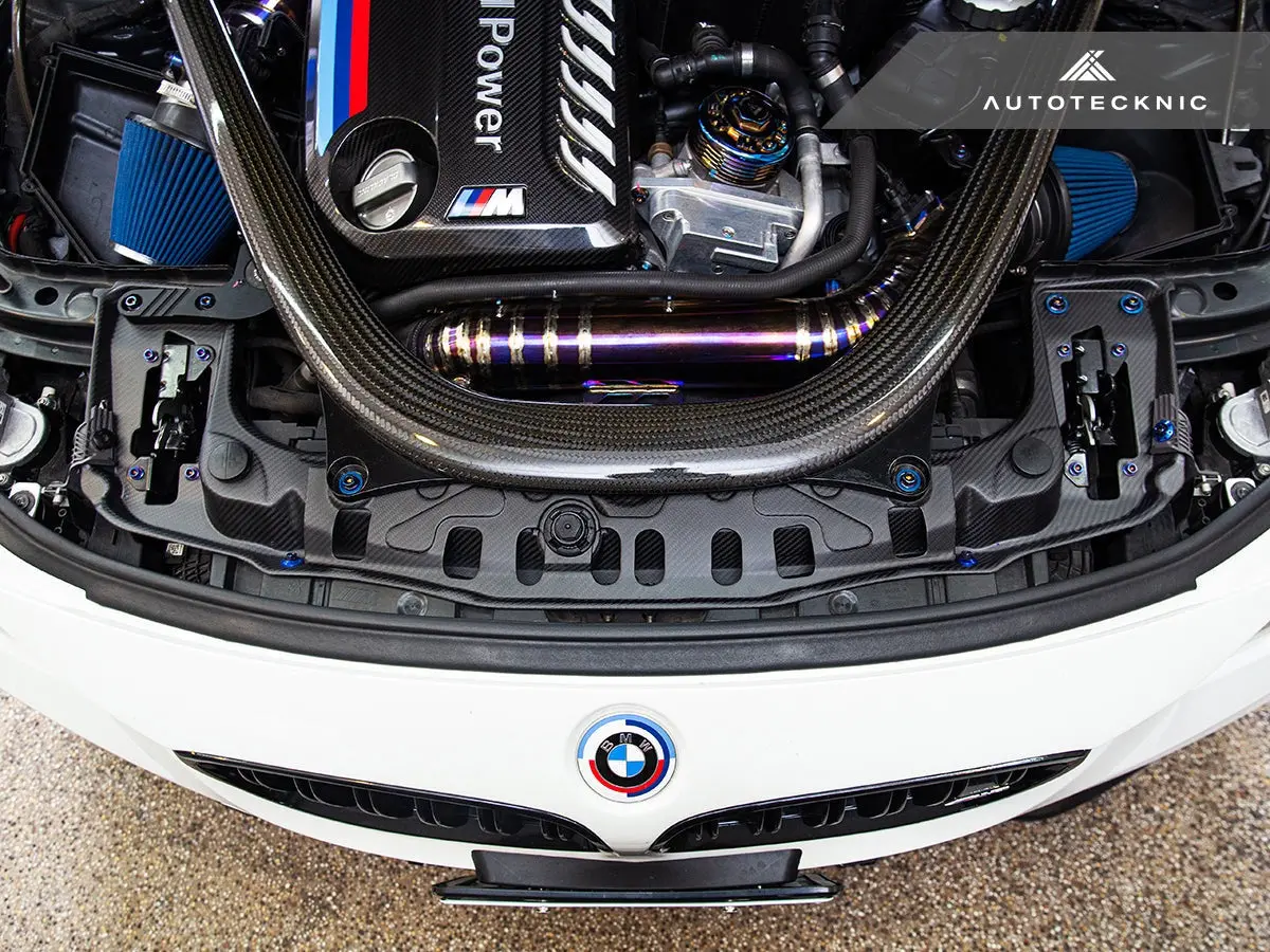 Autotecknic Dry Carbon Radiator Support Brace - F8x M2/ M3/ M4 5