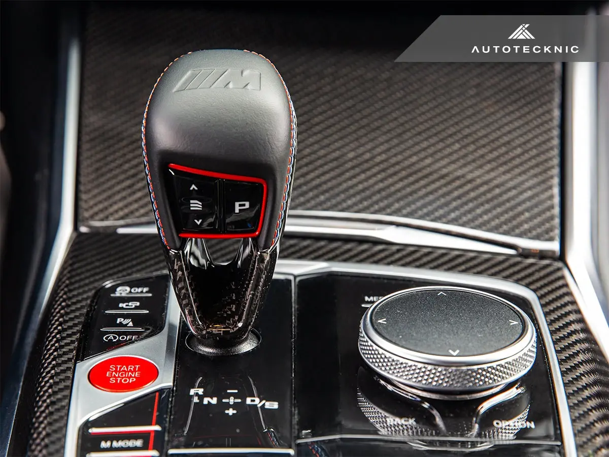 Autotecknic Dry Carbon Gear Selector Cover - F91/ F92/ F93 M8 3